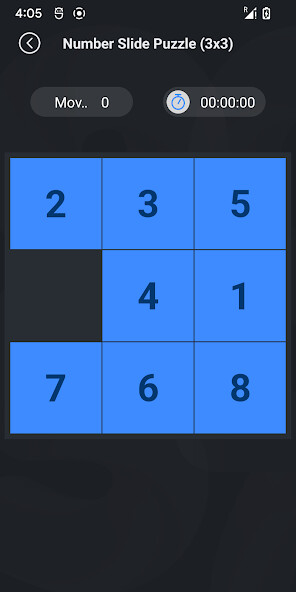 Run android online APK Number Slide Puzzle 15 Puzzle from MyAndroid or emulate Number Slide Puzzle 15 Puzzle using MyAndroid