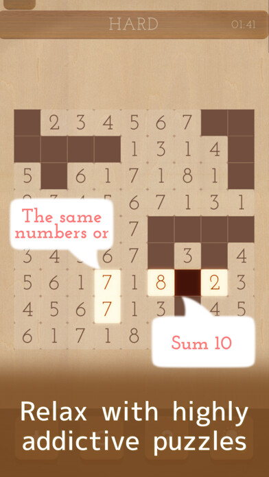 Emulate iPhone app Numbers Pair Game using MyAndroid