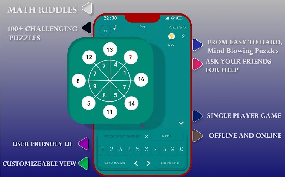 Emulate Android APK Numbers Puzzle Game Emulate Android APK Numbers Puzzle Game