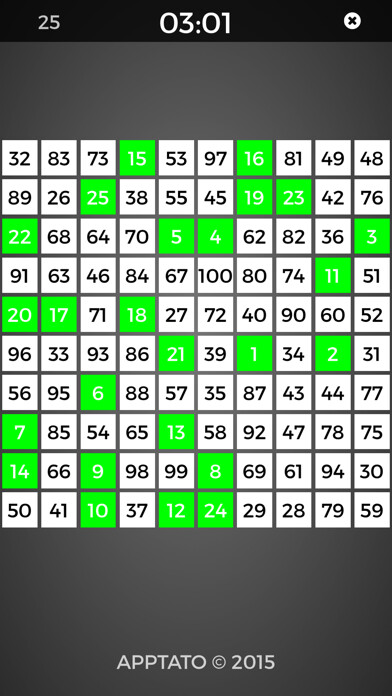Emulate iPhone app Numbers Reflex using MyAndroid
