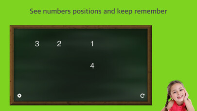 Emulate iPhone app Numbers remember puzzle using MyAndroid