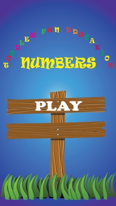 Emulate iPhone app Numbers Toddler Fun Education using MyAndroid