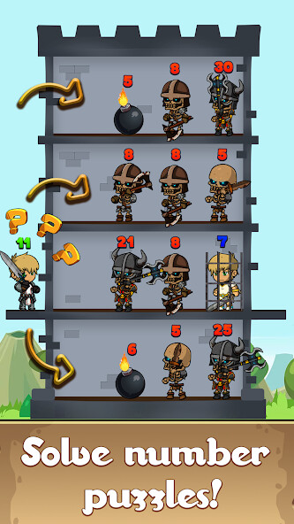 Run android online APK Number tower fight Merge Game from MyAndroid or emulate Number tower fight Merge Game using MyAndroid