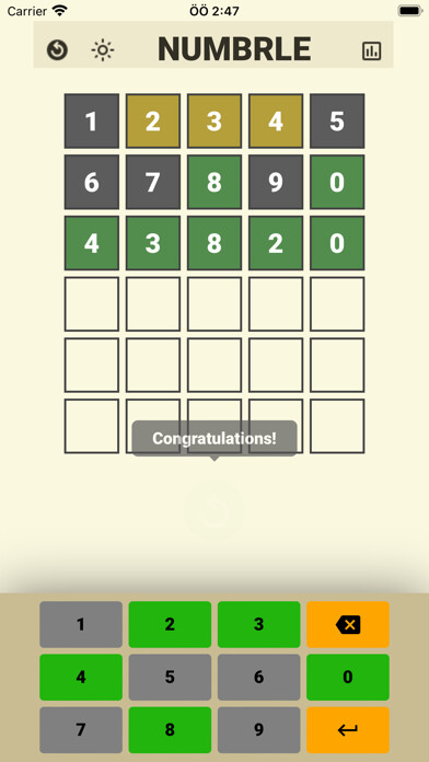 Emulate iPhone app Numbrle using MyAndroid Emulate iPhone app Numbrle using MyAndroid