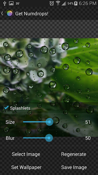 Run android online APK Numdrops Wallpaper from MyAndroid or emulate Numdrops Wallpaper using MyAndroid