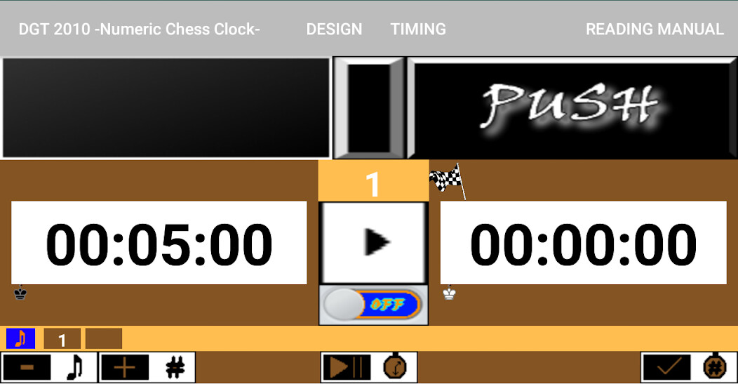Run android online APK Numeric Chess Clock Timer - NCT 2010 - from MyAndroid or emulate Numeric Chess Clock Timer - NCT 2010 - using MyAndroid