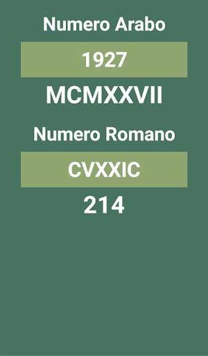 Run android online APK Numeri romani from MyAndroid or emulate Numeri romani using MyAndroid
