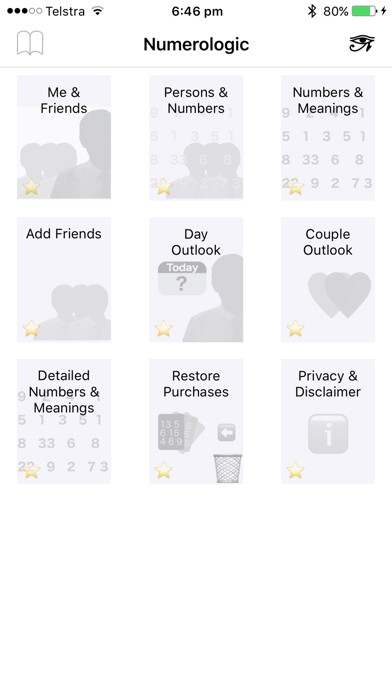 Emulate iPhone app Numerologic using MyAndroid