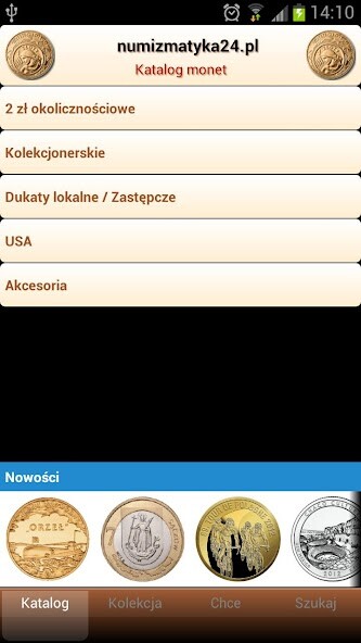 Run android online APK Numizmatyka24 from MyAndroid or emulate Numizmatyka24 using MyAndroid Run android online APK Numizmatyka24 from MyAndroid or emulate Numizmatyka24 using MyAndroid
