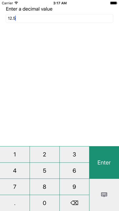 Emulate iPhone app NumPad Keyboard using MyAndroid Emulate iPhone app NumPad Keyboard using MyAndroid
