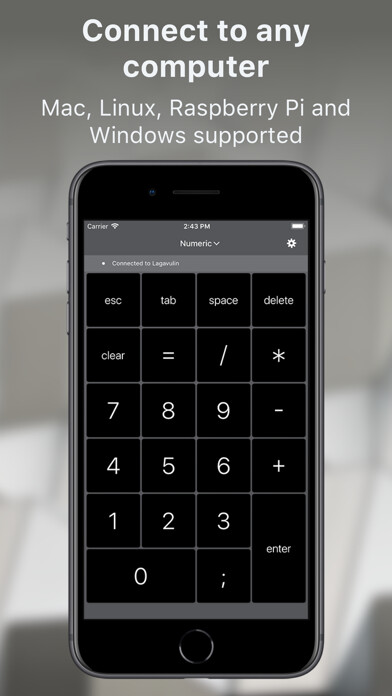 Emulate iPhone app NumPad. using MyAndroid