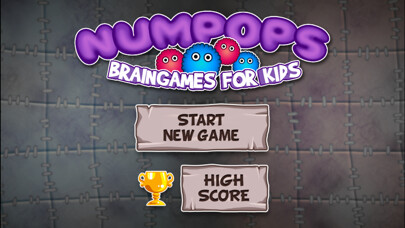 Emulate iPhone app Numpops - Brain Games For Kids using MyAndroid
