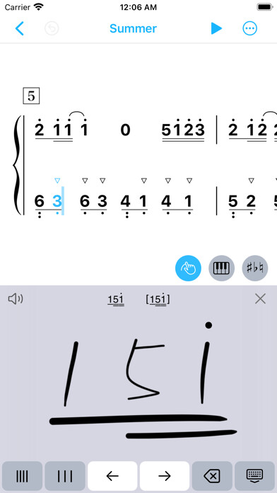Emulate iPhone app NumScore - Music Notation using MyAndroid Emulate iPhone app NumScore - Music Notation using MyAndroid