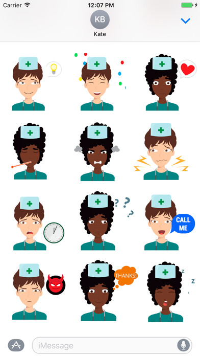 Emulate iPhone app Nursemoji PRO Animated Emoji using MyAndroid Emulate iPhone app Nursemoji PRO Animated Emoji using MyAndroid