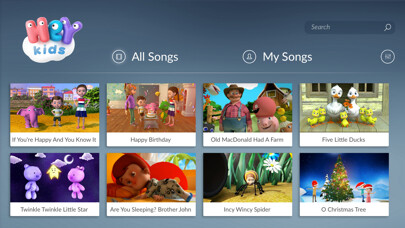 Emulate iPhone app Nursery Rhymes by HeyKids using MyAndroid