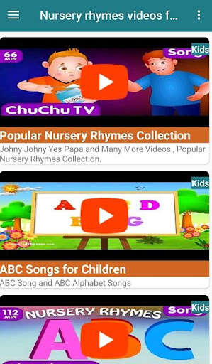 Emulate Android APK Nursery Rhymes Videos for Kids Emulate Android APK Nursery Rhymes Videos for Kids