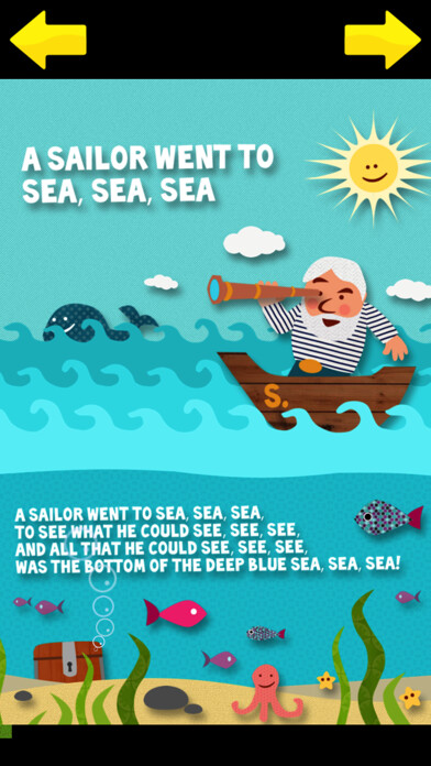 Emulate iPhone app Nursery Rhymes: Vol 3 Preview using MyAndroid