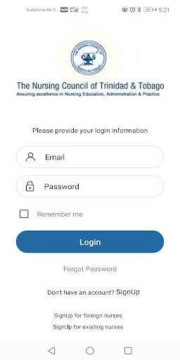 Run android online APK Nursing Council of Trinidad and Tobago from MyAndroid or emulate Nursing Council of Trinidad and Tobago using MyAndroid Run android online APK Nursing Council of Trinidad and Tobago from MyAndroid or emulate Nursing Council of Trinidad and Tobago using MyAndroid