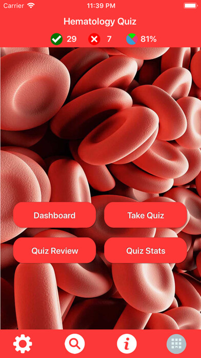 Emulate iPhone app Nursing : Hematology Quiz using MyAndroid Emulate iPhone app Nursing : Hematology Quiz using MyAndroid