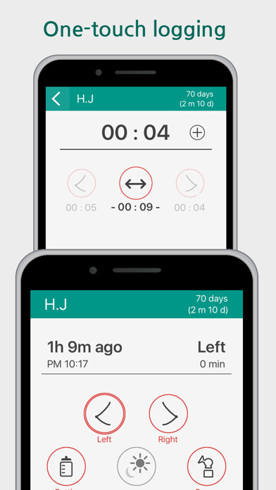 Emulate iPhone app Nursing Timer using MyAndroid Emulate iPhone app Nursing Timer using MyAndroid