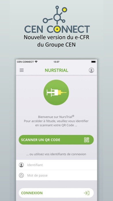 Emulate iPhone app NursTrial using MyAndroid