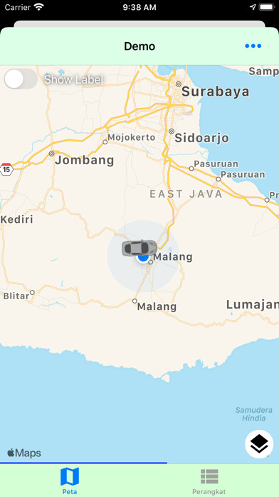 Emulate iPhone app NusantaraGPS using MyAndroid Emulate iPhone app NusantaraGPS using MyAndroid