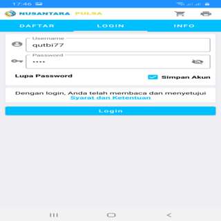 Run android online APK NUSANTARA PULSA from MyAndroid or emulate NUSANTARA PULSA using MyAndroid