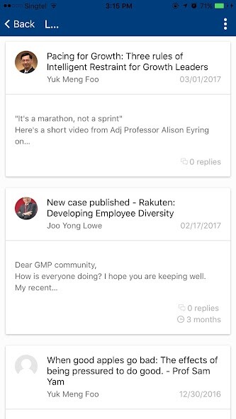 Emulate Android APK NUS Executive Education