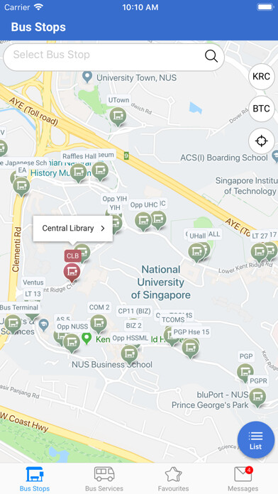 Emulate iPhone app NUS NextBus using MyAndroid Emulate iPhone app NUS NextBus using MyAndroid