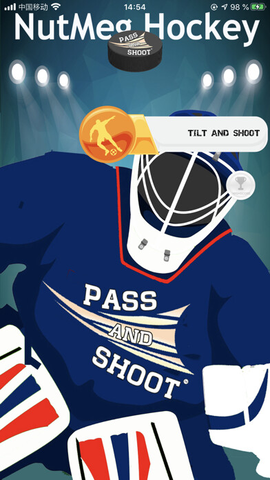 Emulate iPhone app Nutmeg Hockey using MyAndroid