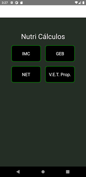 Run android online APK Nutri Cálculos from MyAndroid or emulate Nutri Cálculos using MyAndroid