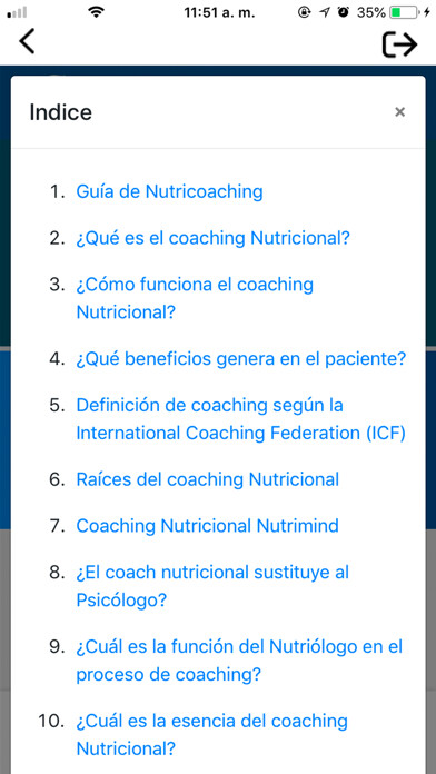 Emulate iPhone app Nutricoaching using MyAndroid Emulate iPhone app Nutricoaching using MyAndroid
