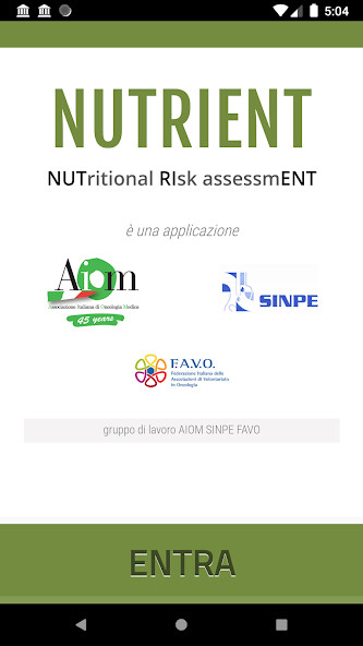 Run android online APK NUTRIENT from MyAndroid or emulate NUTRIENT using MyAndroid