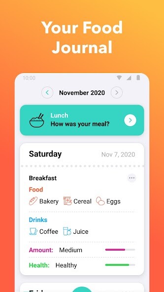 Emulate iPhone app Nutrilio: Food Tracker & Water using MyAndroid Emulate iPhone app Nutrilio: Food Tracker & Water using MyAndroid