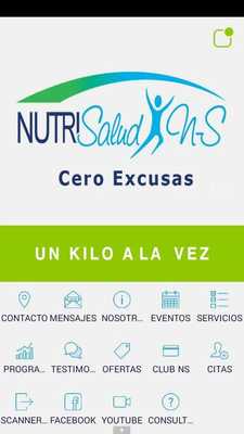 Emulate Android APK NutriSalud NS