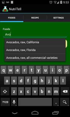 Emulate Android APK NutriTell Emulate Android APK NutriTell