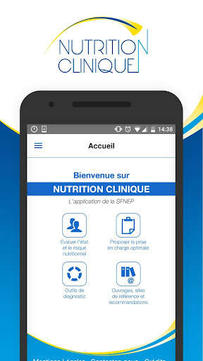 Run android online APK Nutrition Clinique - SFNEP from MyAndroid or emulate Nutrition Clinique - SFNEP using MyAndroid