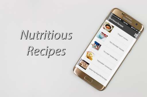 Emulate Android APK Nutritious Recipes