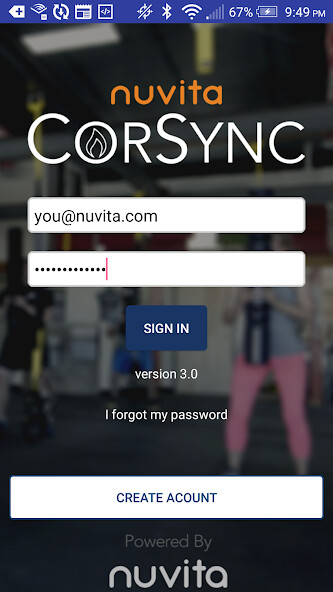 Emulate iPhone app NuvitaCorSync using MyAndroid Emulate iPhone app NuvitaCorSync using MyAndroid