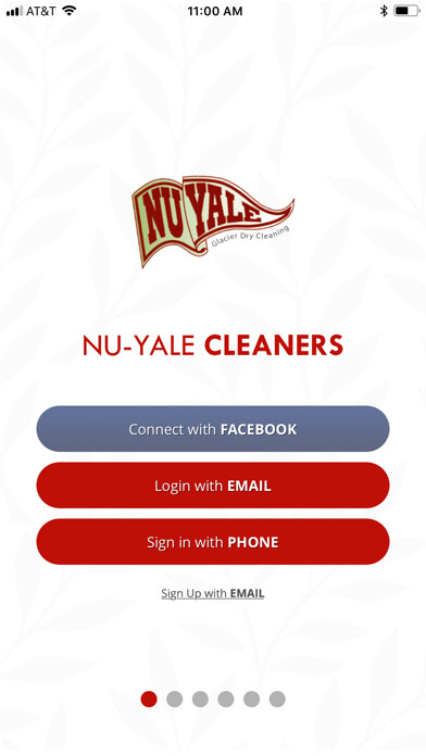 Emulate iPhone app Nu-Yale Cleaners using MyAndroid