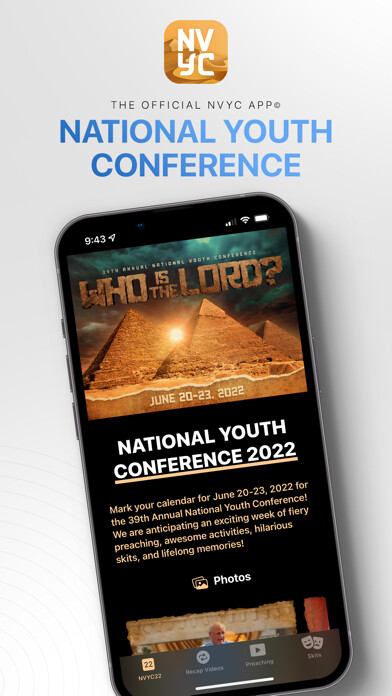 Emulate iPhone app NV Youth Conference using MyAndroid Emulate iPhone app NV Youth Conference using MyAndroid