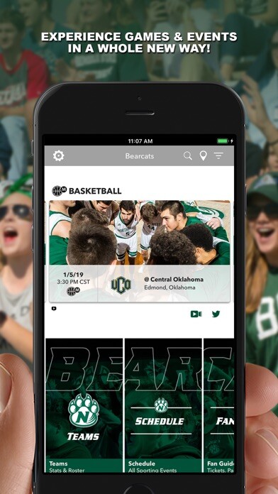 Emulate iPhone app NW Bearcat Athletics using MyAndroid Emulate iPhone app NW Bearcat Athletics using MyAndroid