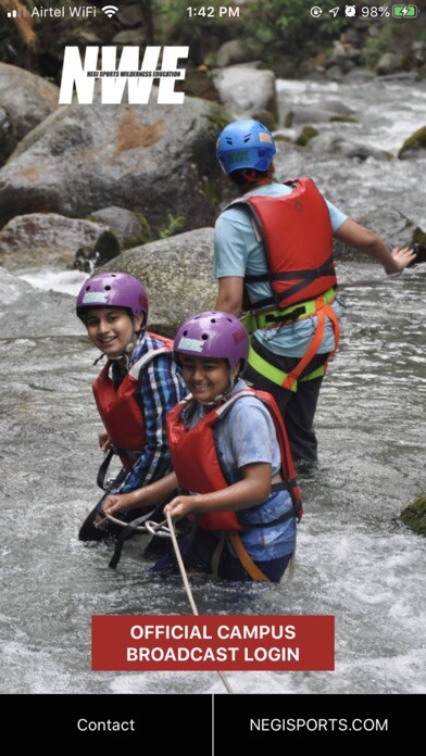 Emulate iPhone app NWE - Negi Sports Wilderness using MyAndroid
