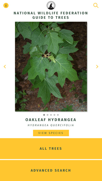 Emulate iPhone app NWF Guide to Trees using MyAndroid