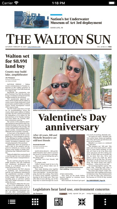 Emulate iPhone app NW Florida Daily News Print using MyAndroid Emulate iPhone app NW Florida Daily News Print using MyAndroid