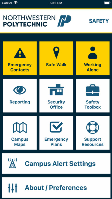 Emulate iPhone app NWP Safety using MyAndroid