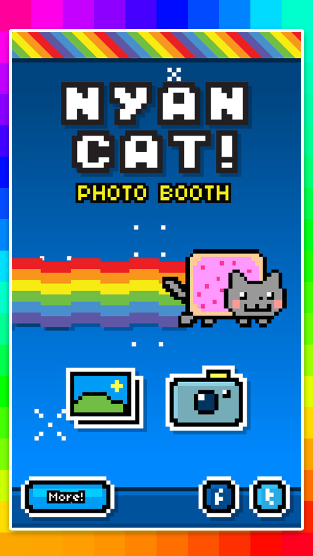 Emulate iPhone app NyanCam - Nyan Cat Sticker Photobooth! using MyAndroid Emulate iPhone app NyanCam - Nyan Cat Sticker Photobooth! using MyAndroid