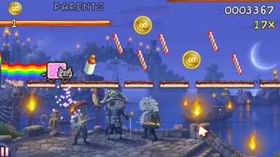 Emulate iPhone app Nyan Cat: Lost In Space using MyAndroid Emulate iPhone app Nyan Cat: Lost In Space using MyAndroid