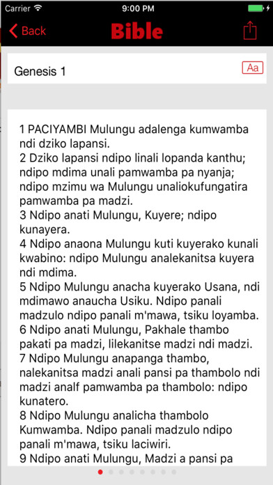 Emulate iPhone app Nyanja Bible using MyAndroid Emulate iPhone app Nyanja Bible using MyAndroid