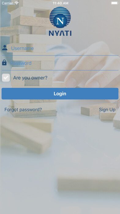 Emulate iPhone app Nyati InstaCare using MyAndroid